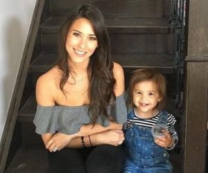 Kaitlyn Leeb with her kids