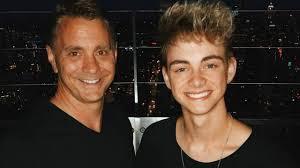 Corbyn Besson with his father