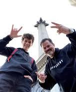 Hayden Summerall with his father