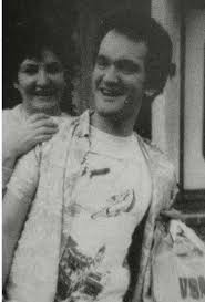 Quentin Tarantino with his mother