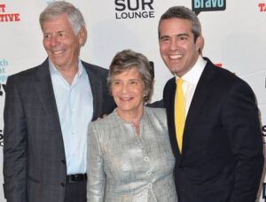 Andy Cohen with his parents