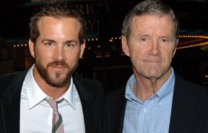 Ryan Reynolds with his father