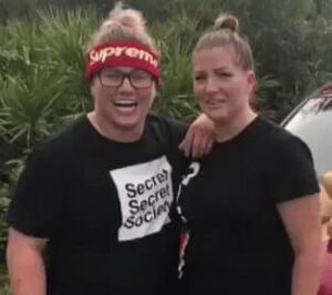 Supreme Patty with his mother