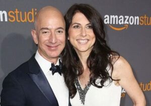 MacKenzie Bezos with her ex-husband