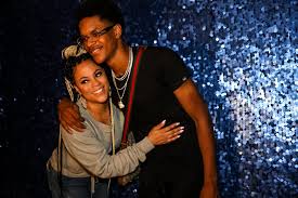 Shareef O’ Neal with his mother