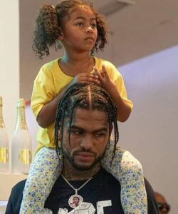 Dave East with his daughter