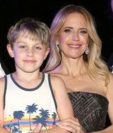 Kelly Preston with her son Benjamin