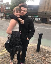 Yungblud with his little sister