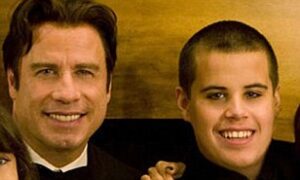 John Travolta with his son Jett