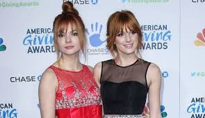 Bella Thorne with her sister Kaili