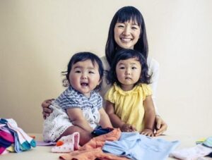 Marie Kondo with her Daughters