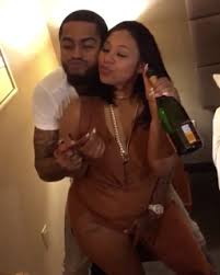 Dave East with his girlfriend Millie