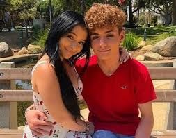 Mikey Tua with his girlfriend
