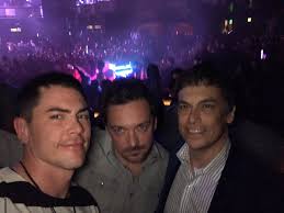 Tom Sandoval with his father
