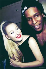ASAP Rocky with his ex-girlfriend Iggy