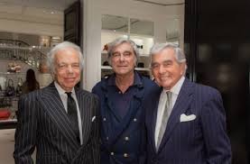 Ralph Lauren with his brothers