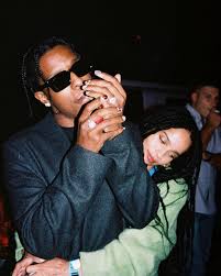 ASAP Rocky with his ex-girlfriend Zoe