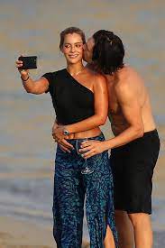 Sebastian Stan with his ex-girlfriend Alejandra