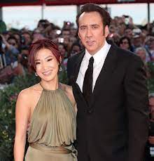 Nicolas Cage with his ex-wife Alice