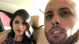 Nicky Jam with his ex-wife Angelica