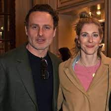 Andrew Lincoln with his wife Gael