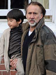 Nicolas Cage with his son Kal-El