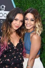 Vanessa Hudgens with her sister