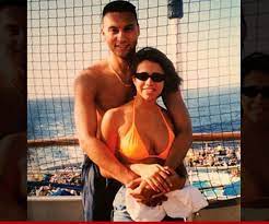 Derek Jeter with his ex-girlfriend Vida