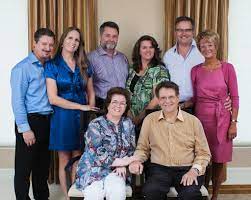Reinhard Bonnke with his family