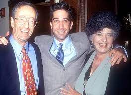 David Schwimmer with his parents