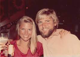 Christie Brinkley with her brother