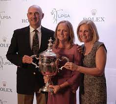 Stacy Lewis with her parents
