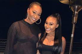Cynthia Bailey with her daughter