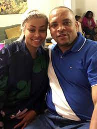 Blac Chyna with her father