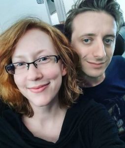 ProJared with his wife