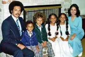 Suzanne Malveaux with her family