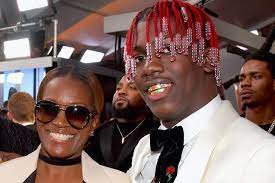 Lil Yachty with his mother