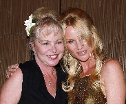 Nicollette Sheridan with her mother