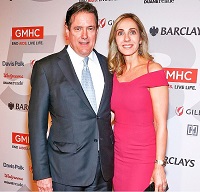 Jes Staley with his wife