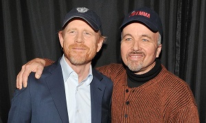 Ron Howard with his brother