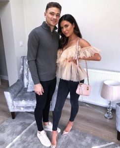 Matty Cash with his ex-girlfriend Sophie