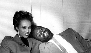 Iman with her ex-husband Spencer
