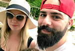 Keemstar and his girlfriend