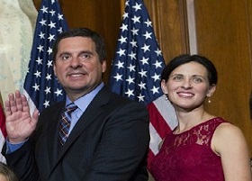 Devin Nunes with his wife