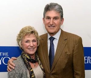 Joe Manchin with his wife