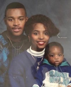 Hitman Holla with his parents