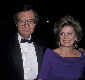Larry King with his ex-wife Sharon