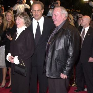 Kevin Costner with his parents