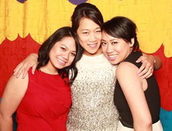 Priscilla Chan with her sisters