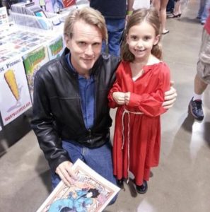 Cary Elwes with his kids